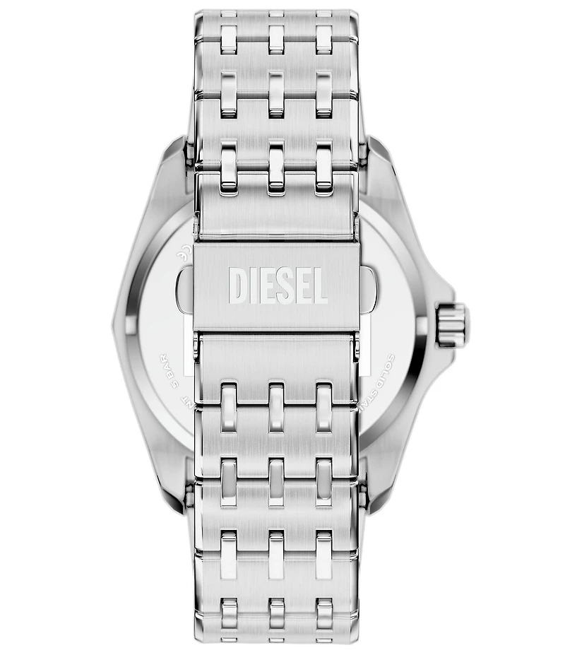 Diesel Men's Stinger Three Hand Stainless Steel Bracelet Watch