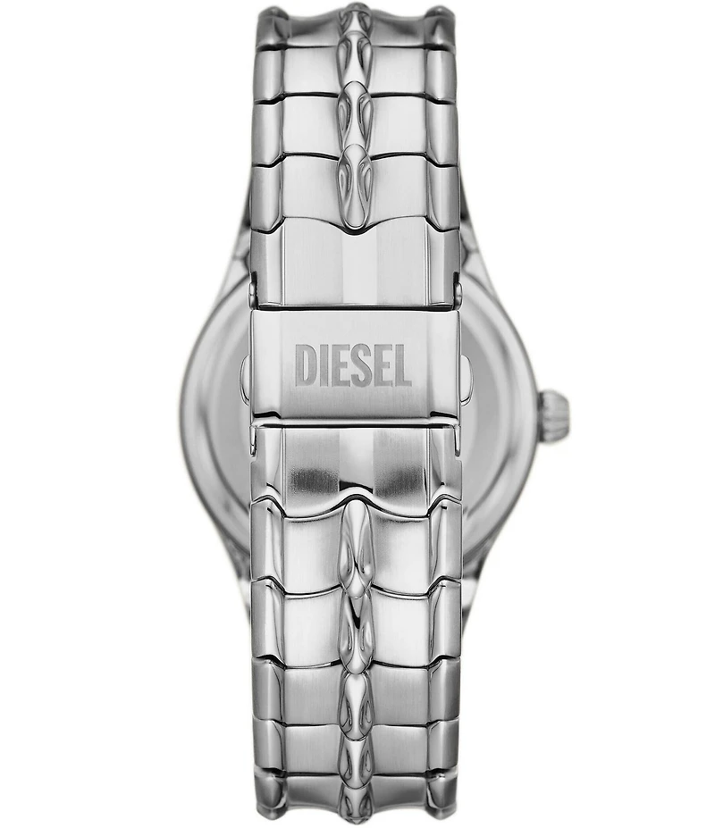 Diesel Men's Vert Three-Hand Date Stainless Steel Bracelet Watch