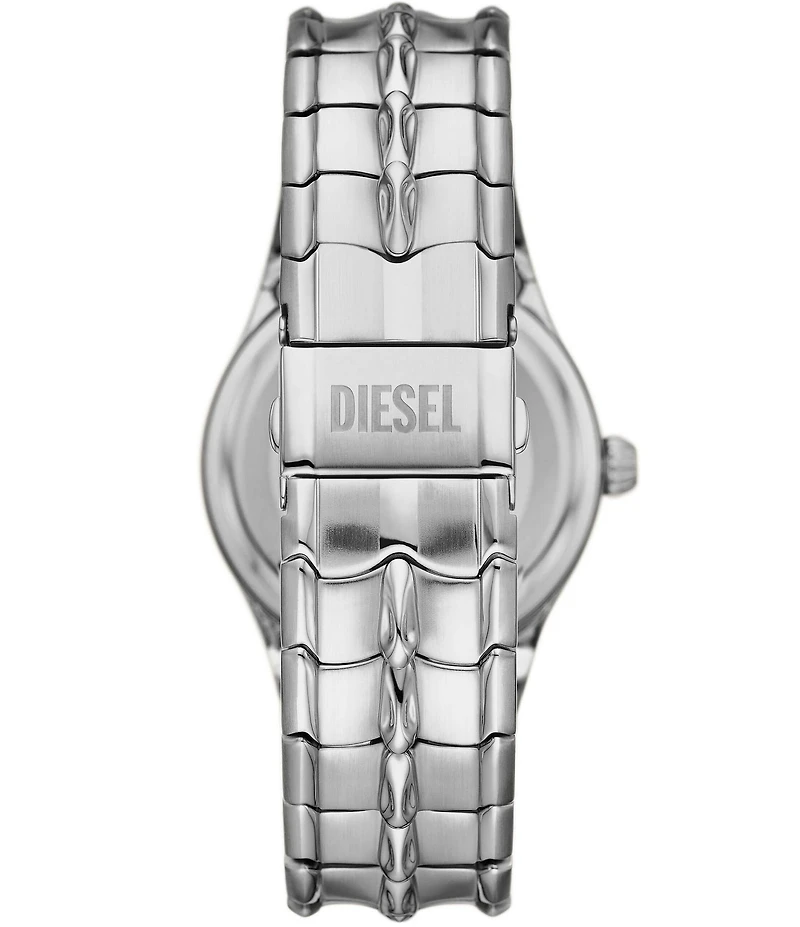 Diesel Men's Vert Three-Hand Quartz Mechanical Automatic Stainless Steel Bracelet Watch
