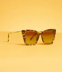 DIFF Eyewear Becky IV Polarized Cat Eye Sunglasses