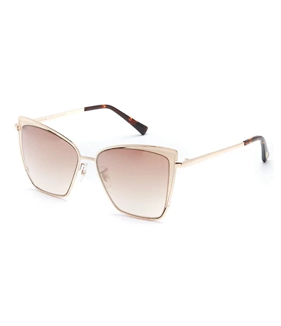 DIFF Eyewear Becky Polarized Cat Eye Sunglasses