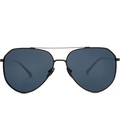 DIFF Eyewear Unisex Polarized Geometric Aviator Sunglasses