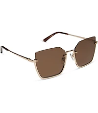DIFF Eyewear Analise 55.5mm Cat Eye Polarized Statement Sunglasses