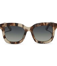 DIFF Eyewear Women's Carson 55mm Square Polarized Sunglasses