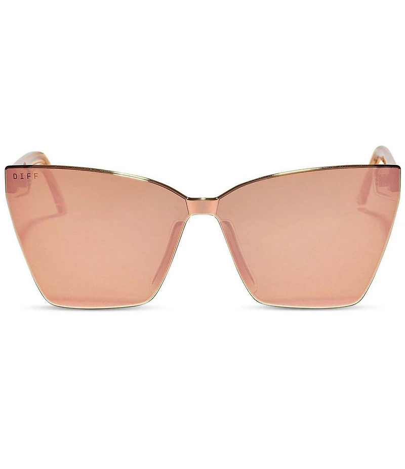 DIFF Eyewear Goldie 145mm Cat Eye Statement Sunglasses
