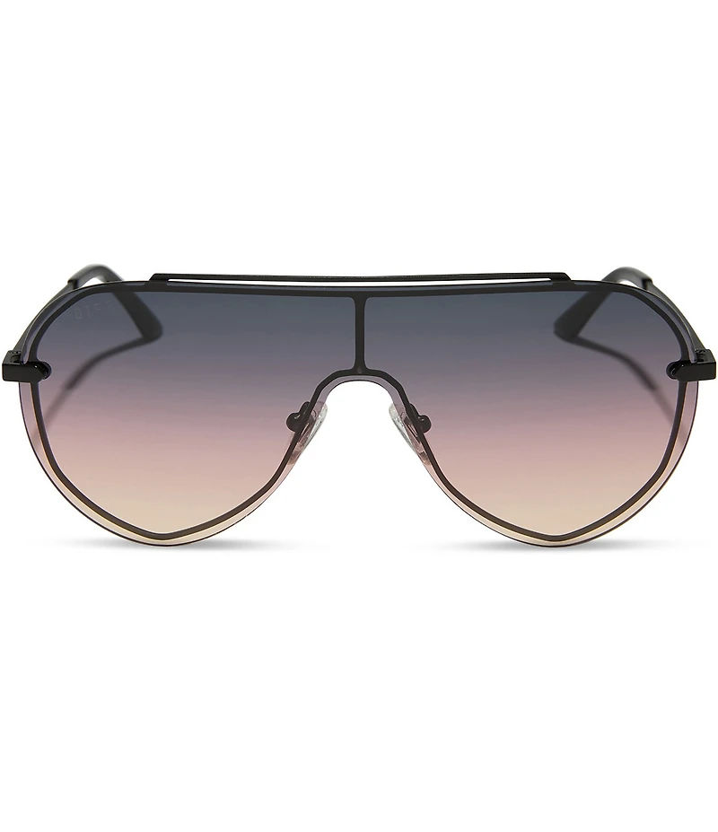 DIFF Eyewear Women's Imani 139mm Shield Sunglasses