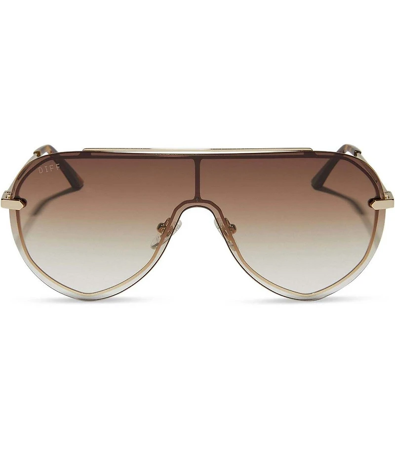 DIFF Eyewear Women's Imani 139mm Shield Sunglasses
