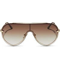 DIFF Eyewear Women's Imani 139mm Shield Sunglasses