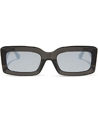DIFF Eyewear Women's Indy 51mm Rectangle Sunglasses