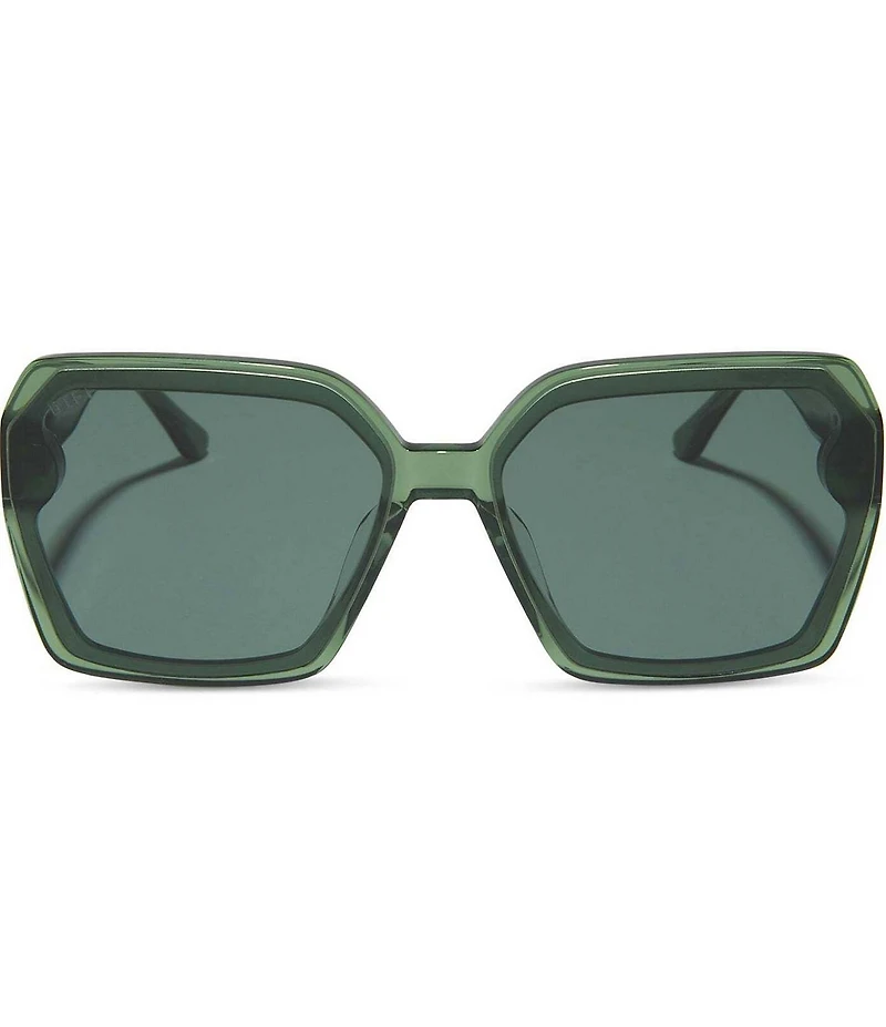 DIFF Eyewear Presley 63mm Square Sunglasses