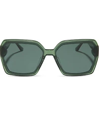 DIFF Eyewear Presley 63mm Square Sunglasses