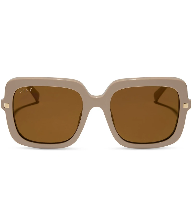 DIFF Eyewear Women's Sandra 54mm Square Sunglasses
