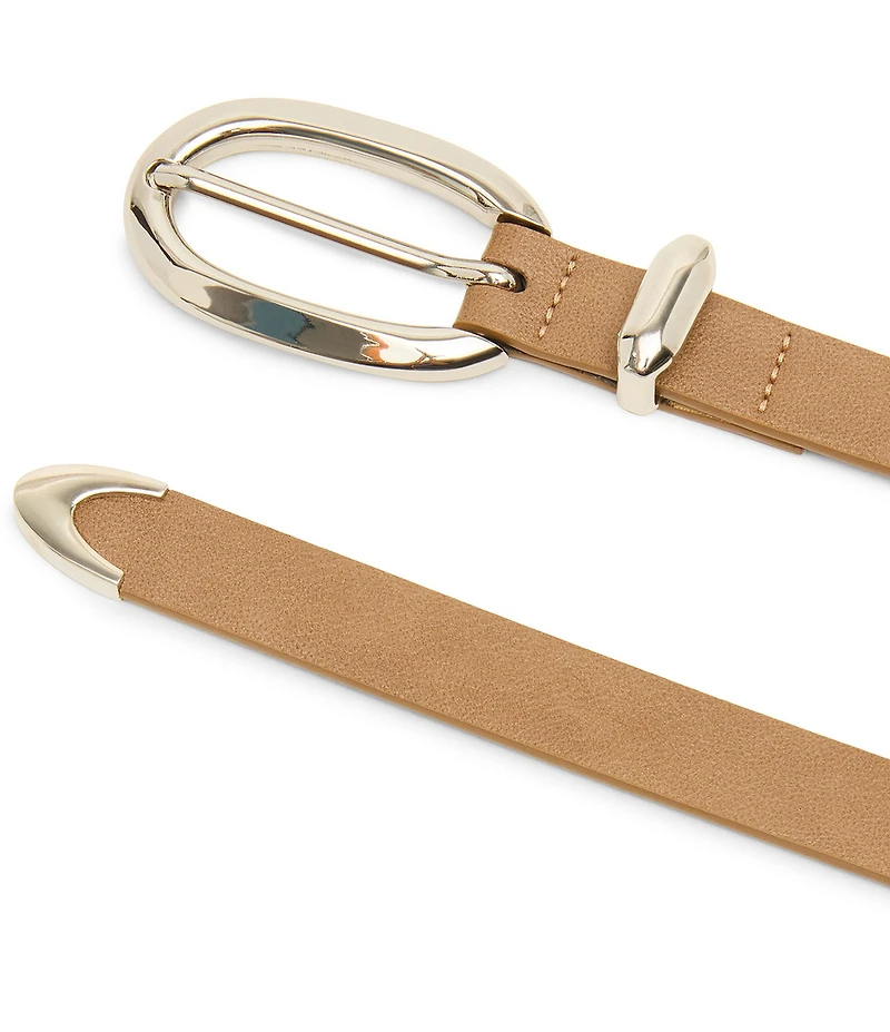 Dillard's 0.78#double; Textured Flop Tip Belt