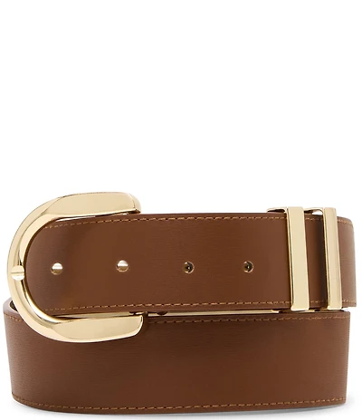 Dillard's 1.10#double; Double Multi Keeper Saffiano Belt
