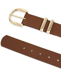 Dillard's 1.10#double; Double Multi Keeper Saffiano Belt