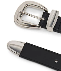 Dillard's 1.18#double; 3 Set Buckle Belt