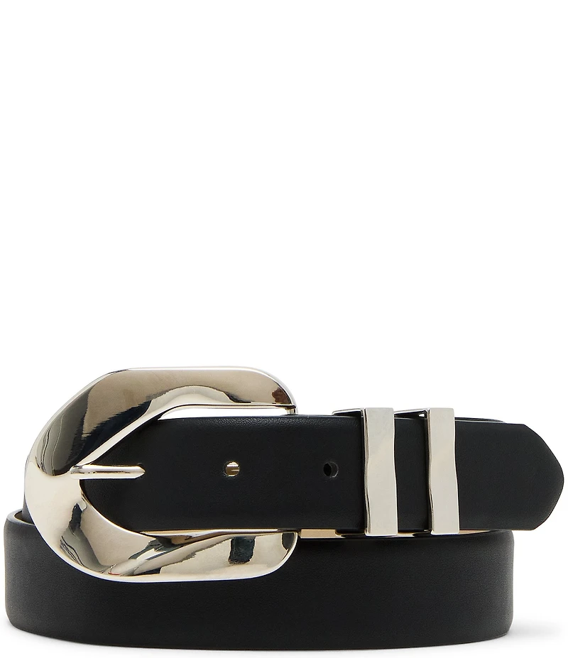 Dillard's 1.18#double; Feathered Edge Link Buckle Belt