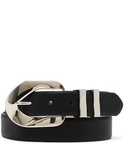 Dillard's 1.18#double; Feathered Edge Link Buckle Belt