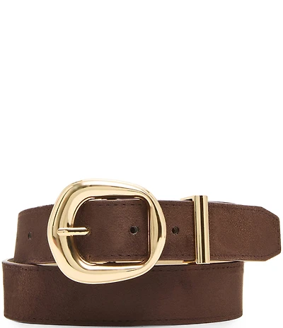 Dillard's 1.25#double; Center Bar Buckle & Keeper Belt