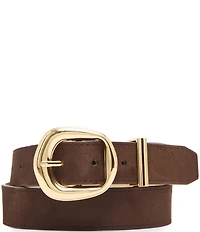 Dillard's 1.25#double; Center Bar Buckle & Keeper Belt