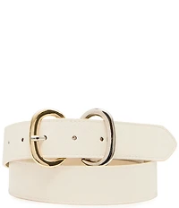 Dillard's 1.25#double; Two Tone Double Buckle Belt