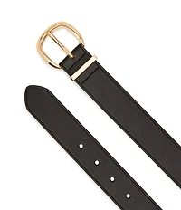 Dillard's 1.38#double; Classic Topstitched Textured Pant Belt