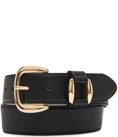 Dillard's 1.49#double; Feathered Edge Stitched Belt