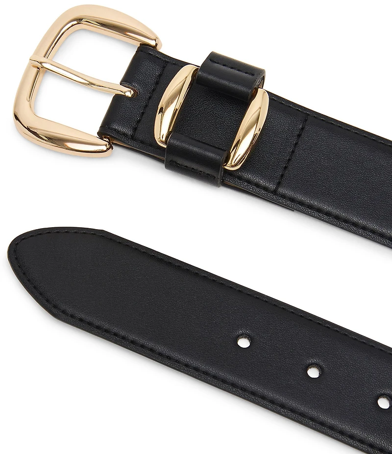 Dillard's 1.49#double; Feathered Edge Stitched Belt