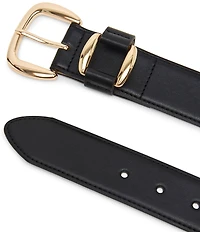 Dillard's 1.49#double; Feathered Edge Stitched Belt