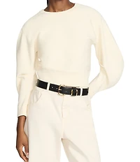 Dillard's 1.49#double; Feathered Edge Stitched Belt