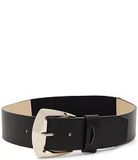 Dillard's 1.98#double; Smooth Stretch Beveled Buckle Belt