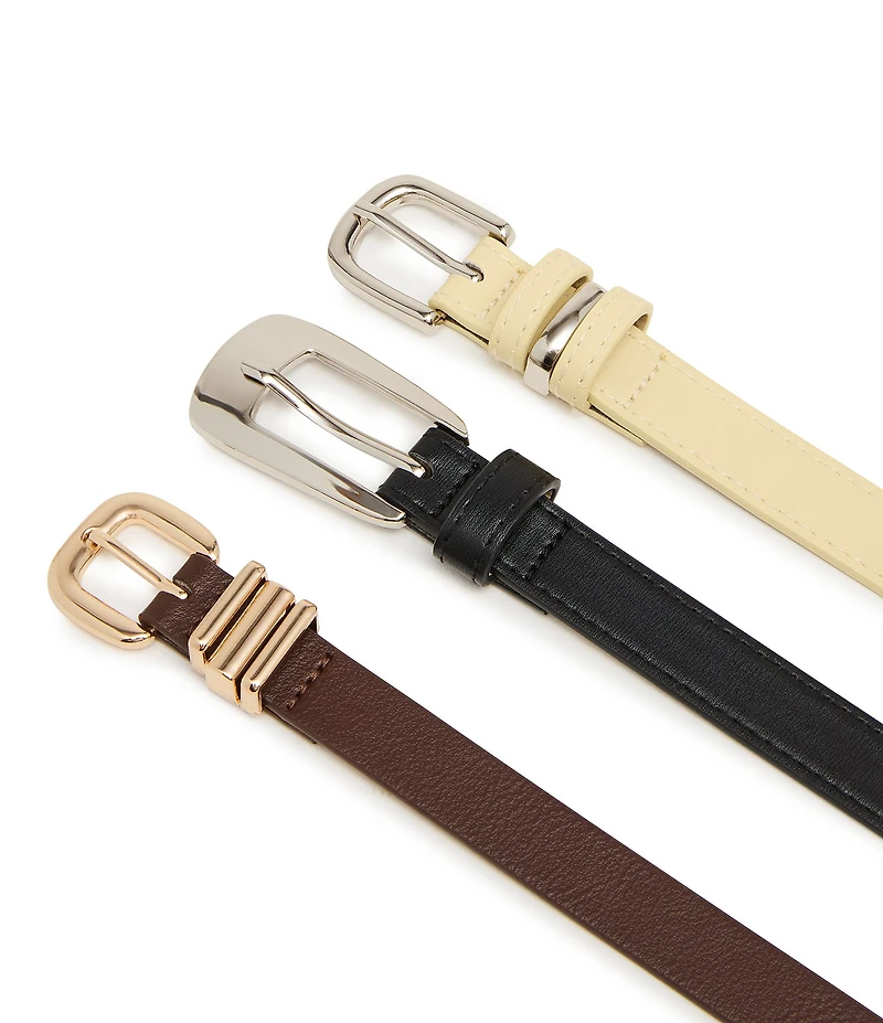 Dillard's 3-for-1 Multi Belt Set