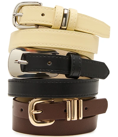 Dillard's 3-for-1 Multi Belt Set
