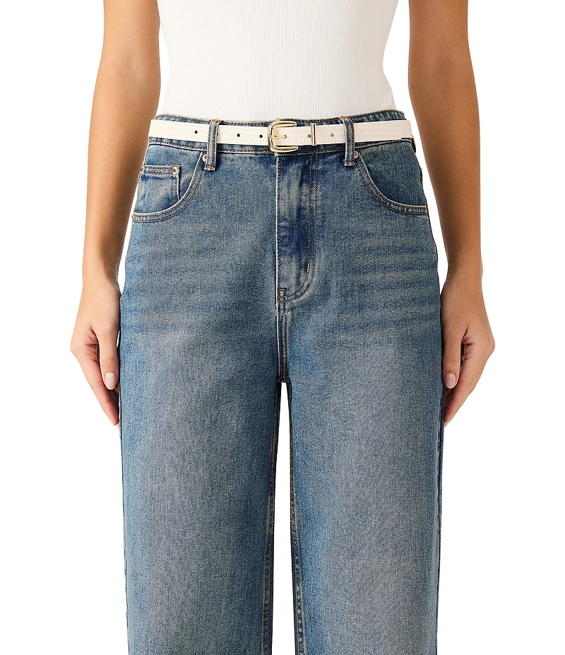 Dillard's Americana 3-For-1 Belt Set