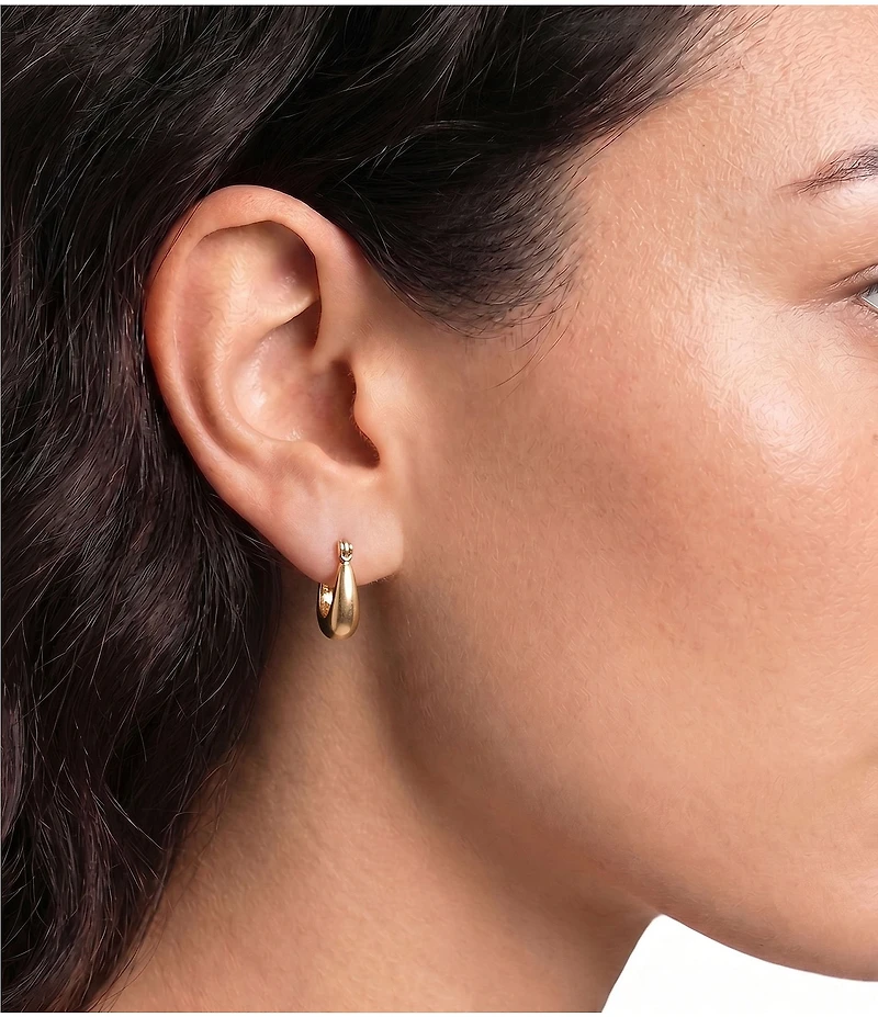 Dillard's Bead Studs And Hoop Earring Set