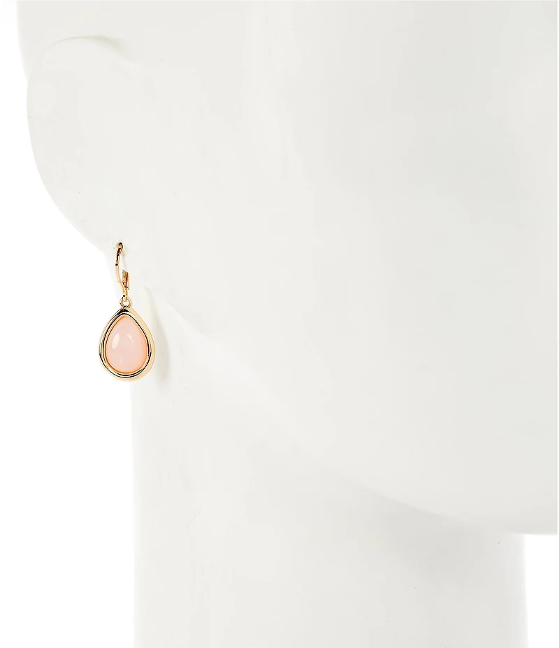 Dillard's Blush Cab Teardrop Drop Earrings