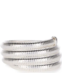 Dillard's Cobra Chain Multi Row Coil Bracelet