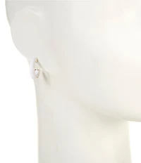 Dillard's Enamel Small Hoop Earrings
