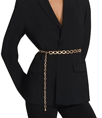 Dillard's Geometric Chain Belt
