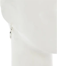 Dillard's Hammered Twist Hoop Earrings