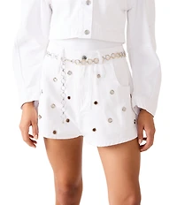 Dillard's Jewelry Inspired Multi Layered Ring Chain Belt