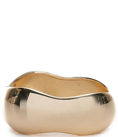 Dillard's Large Molten Metal Statement Cuff Bracelet