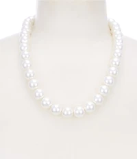 Dillard's Large Pearl Strand Collar Necklace