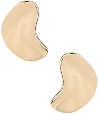 Dillard's Modern Metal Curve Drop Earrings