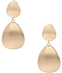 Dillard's Modern Metal Drop Earrings