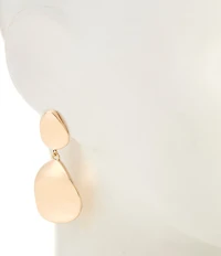 Dillard's Modern Metal Drop Earrings
