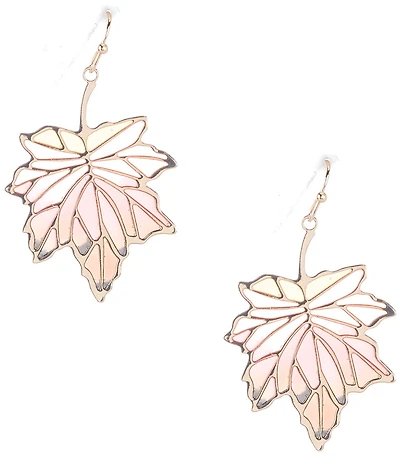 Dillard's Ombre Leaf Drop Earrings