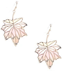 Dillard's Ombre Leaf Drop Earrings