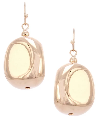 Dillard's Organic Metal Drop Earrings
