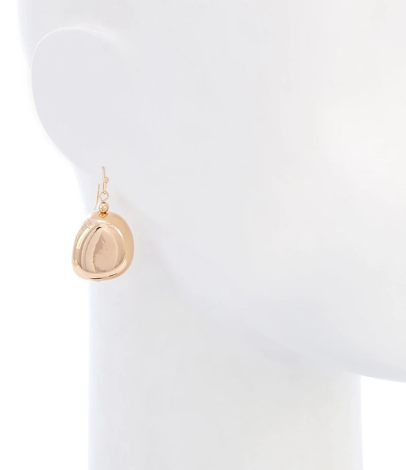Dillard's Organic Metal Drop Earrings